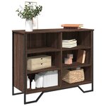 vidaXL Buffet chêne marron 91x35 5x74 5 cm bois d'ingénierie