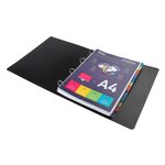 Intercalaires Polypropylène Recyclé Forever® 12 Positions - A4 - Couleurs Assorties - X 15 - Exacompta