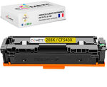 1 toner compatible hp 203x cf542x jaune