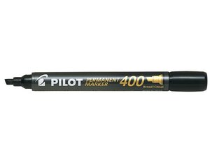 Marqueur Permanent SCA 400 Pte Biseau Large Noir PILOT