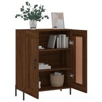 vidaXL Buffet chêne marron 69 5x34x90 cm bois d'ingénierie