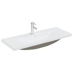 vidaXL Armoire d'évier avec lavabo intégré Chêne sonoma Aggloméré