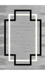 Tapis de salon PROFIL 120 x 180 cm - Gris