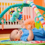 Tapis d'éveil et d'activités Wild Wiggles  vert  jouets inclus et détachables  des la naissance