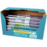 Rouleau Couvre-Livres School Roll PVC incolore 400 mm x 5,5 m ELBA