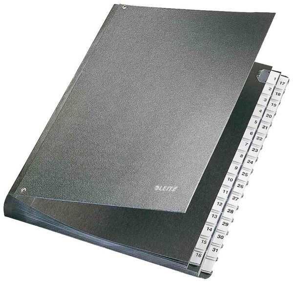 classeur trieur A4 1-31 32 compartiments Noir LEITZ