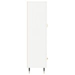 vidaXL Buffet haut blanc 69 5x31x115 cm bois d'ingénierie