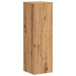 vidaXL Supports pour plantes 2 Pièces chêne artisanal bois d'ingénierie