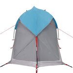 vidaXL Tente de camping à dôme 1 personne bleu imperméable
