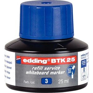 Recharge pour marqueur effaçable edding e28 - bleu