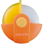 Gomme plastique Zenoa avec etui rotatif Coloris Aléatoire MAPED
