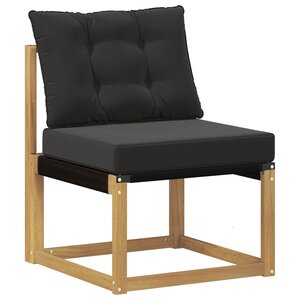 vidaXL Sofa de milieu extérieur Blanc