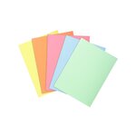 Paquet de 100 sous-chemises SUPER 60 22x31cm Assorties x 10 EXACOMPTA