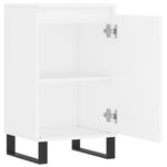 vidaXL Buffet blanc 40x35x70 cm bois d’ingénierie