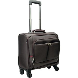 Valise trolley pour ordinateur portable 17" marron