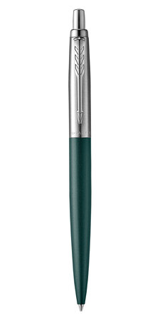 PARKER Jotter XL Stylo bille Vert Mat Greenwich  recharge bleue pointe moyenne  Coffret cadeau