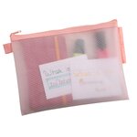 Pochette À Fermeture Éclair En Plastique Souple Chromaline Pastel - A5 - Couleurs Assorties - X 12 - Exacompta