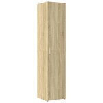 vidaXL Buffet haut chêne sonoma 40x42 5x185 cm bois d'ingénierie