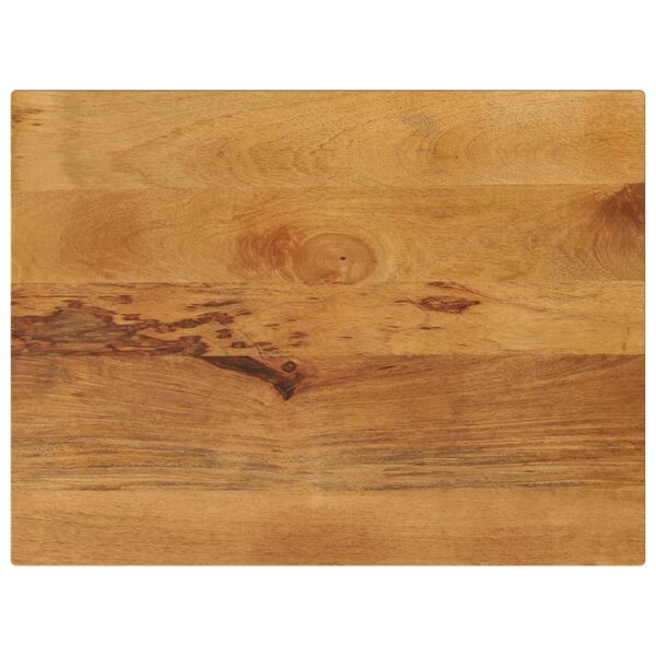 vidaXL Dessus de table 80x50x2 5 cm rectangulaire bois massif manguier