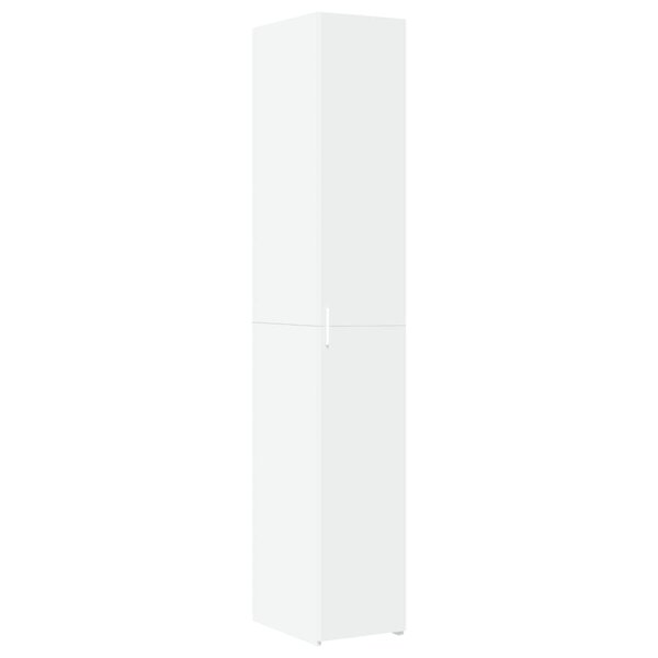 vidaXL Buffet haut blanc 30x42 5x185 cm bois d'ingénierie