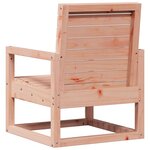 vidaXL Salon de jardin 3 Pièces bois massif douglas