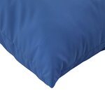 vidaXL Coussins de palette lot de 2 bleu tissu oxford