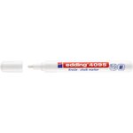 Marqueur Craie Liquide 4095 Ardoises et Fenêtres Blanc Pointe Ronde 2-3 mm x 10 EDDING