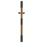 vidaXL Portail de jardin 85x75 cm acier corten conception de carré