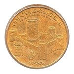 Mini médaille Monnaie de Paris 2007 - Château de Coucy-le-Château