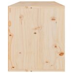 vidaXL Armoire murale 80x30x35 cm Bois de pin massif