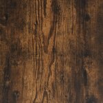 vidaXL Garde-robe chêne fumé 77x48x102 cm bois d'ingénierie
