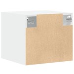 vidaXL Armoire murale blanc 45x42 5x40 cm bois d'ingénierie