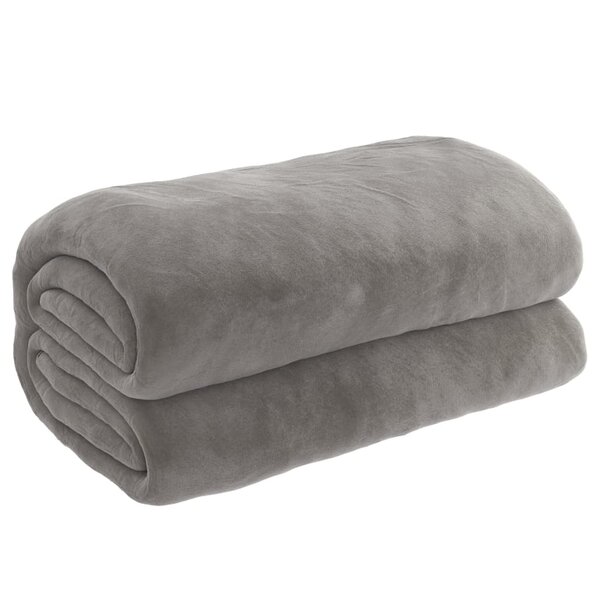 vidaXL Couverture lestée avec housse Gris 155x220 cm 11 kg Tissu
