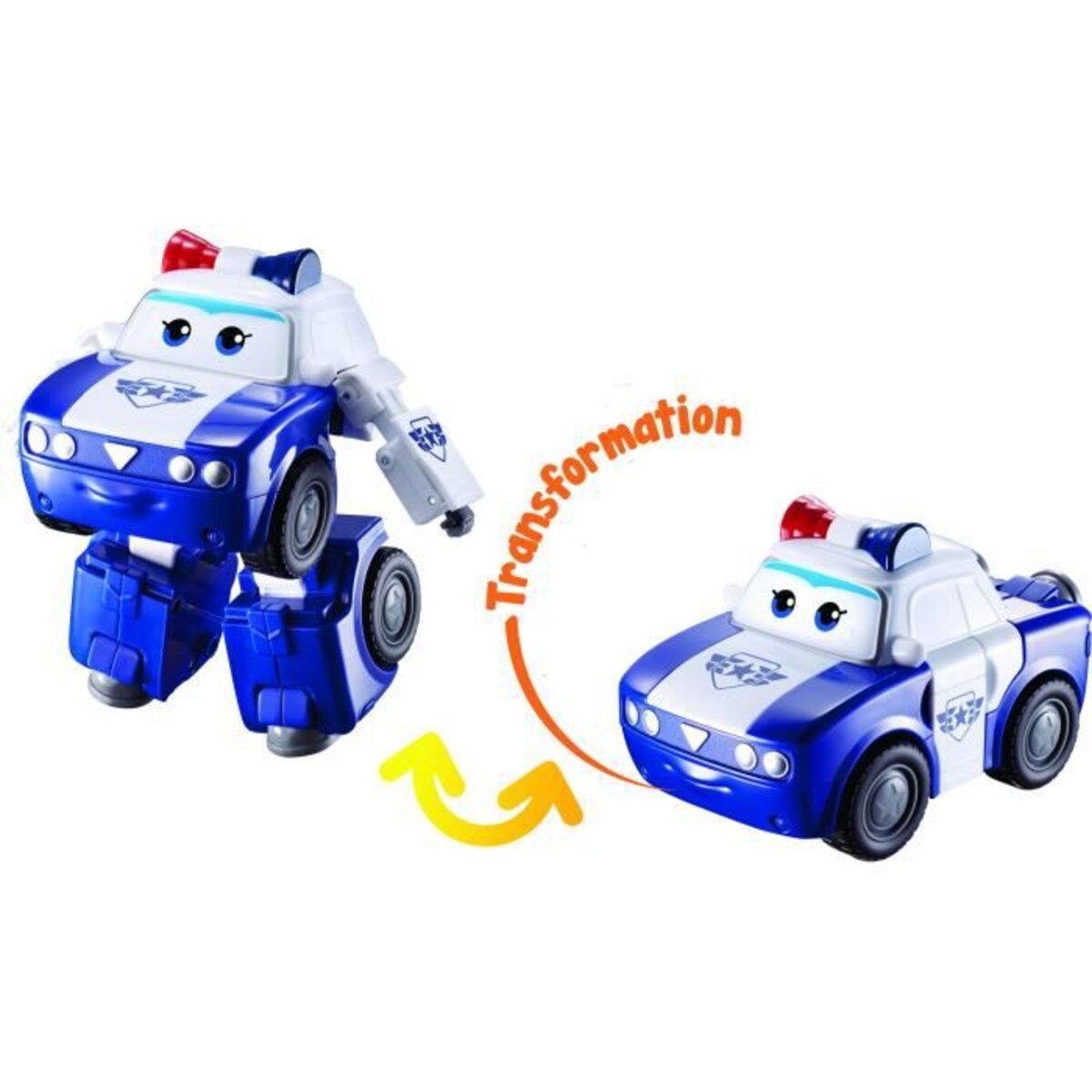 SUPER WINGS – TRANSFORMING JETT CONSTRUCTION – Avion Jouet Transformable et  Figurine Robot Jouet Enfant – Personnage et Robot Transf - La Poste