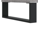 vidaXL Buffets 2 Pièces sonoma gris bois d'ingénierie