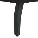 vidaXL Table basse Noir 50x50x40 cm Bois d'ingénierie