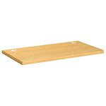 vidaXL Dessus de bureau 110x60x4 cm bambou