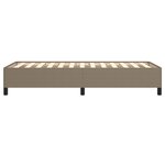 vidaXL Cadre de lit Taupe 80 x 200 cm Tissu