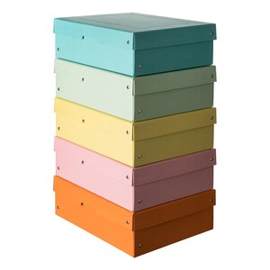 Purebox Pastel A4 100mm - Couleurs Assorties - X 5 - Falken