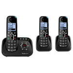 Amplicomms - trio téléphone fixe senior bigtel 1583