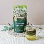 Thé Vert Bio Japonais Sencha Earl Grey 85 g