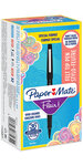 Paper mate flair original - boite de 36 feutres - noir - pointe moyenne 0.7 mm