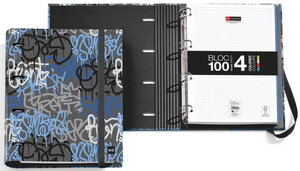 Classeur A4 Ø35 + Bloc Nstreet Art