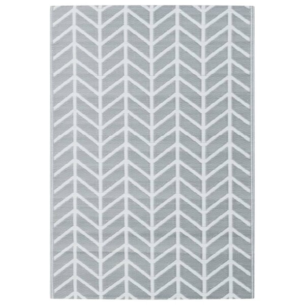 vidaXL Tapis d'extérieur Gris 160x230 cm PP