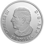 Pièce de monnaie en Argent 20 Dollars g 31.39 Millésime 2025 RCMP MUSICAL RIDE
