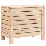 vidaXL Repose-pied de jardin 62x31 5x52 cm bois de pin massif