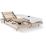Ensemble relaxation TALCA matelas + sommiers 2 x 70 x 190