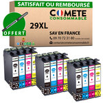 Cartouche 29XL Pack de 12 Compatibles Comete, Entreprise Française
