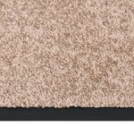 vidaXL Paillasson Beige 80x120 cm