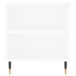 vidaXL Table basse blanc 102x44 5x50 cm bois d'ingénierie